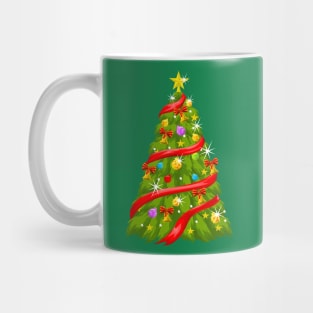 Lit Christmas Tree Mug